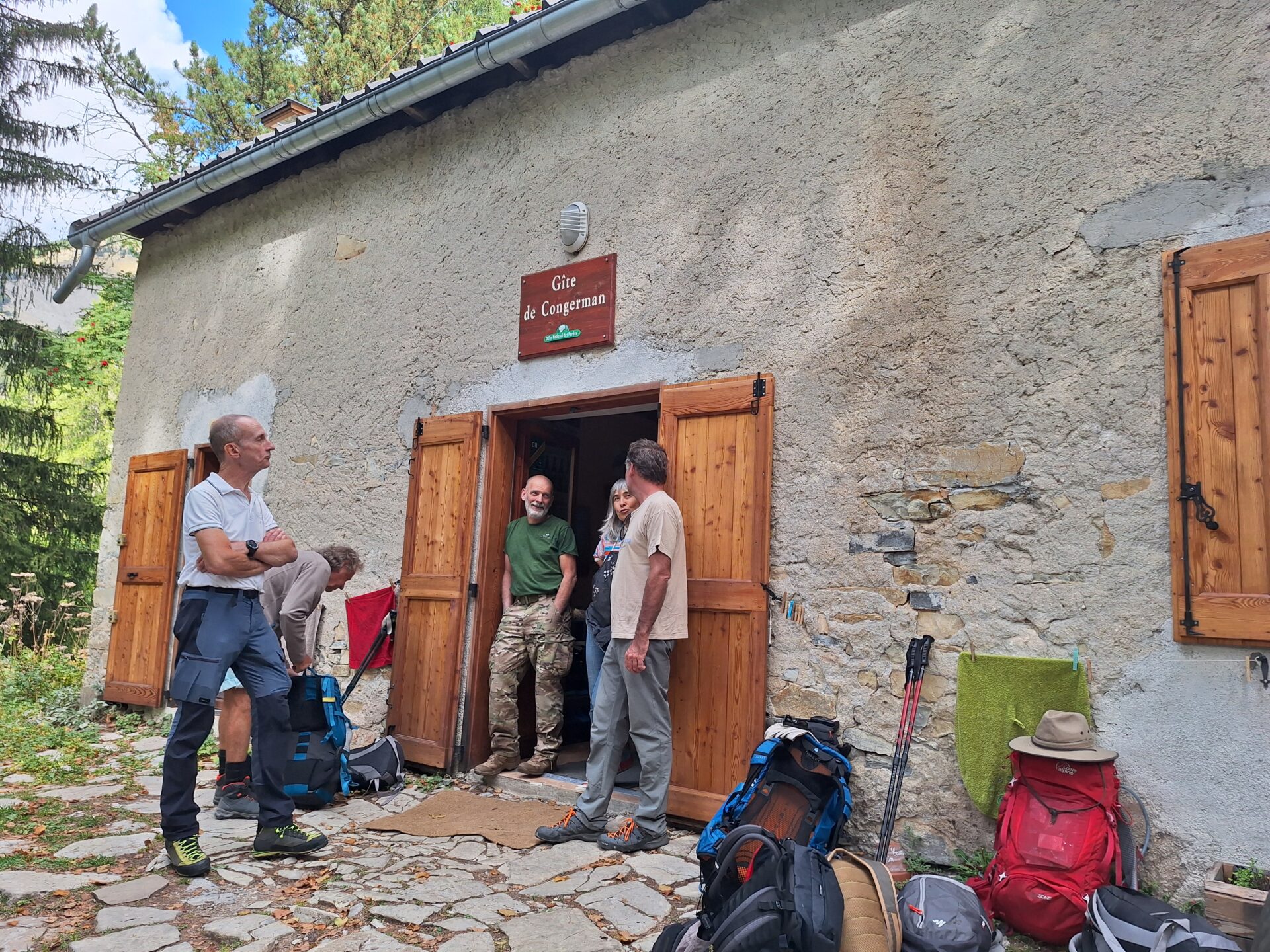 Au refuge de Congerman (© Charles Speth)