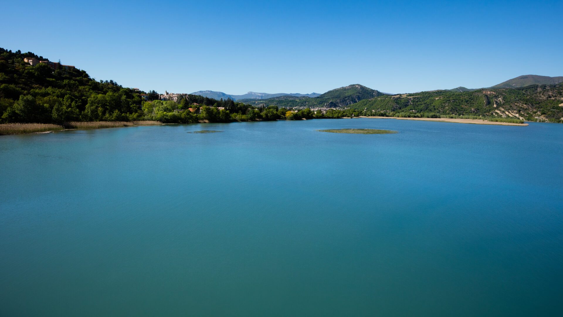 Le tour du lac Chateau-Arnoux - Le tour du lac (© Jean Luc ARMAND)