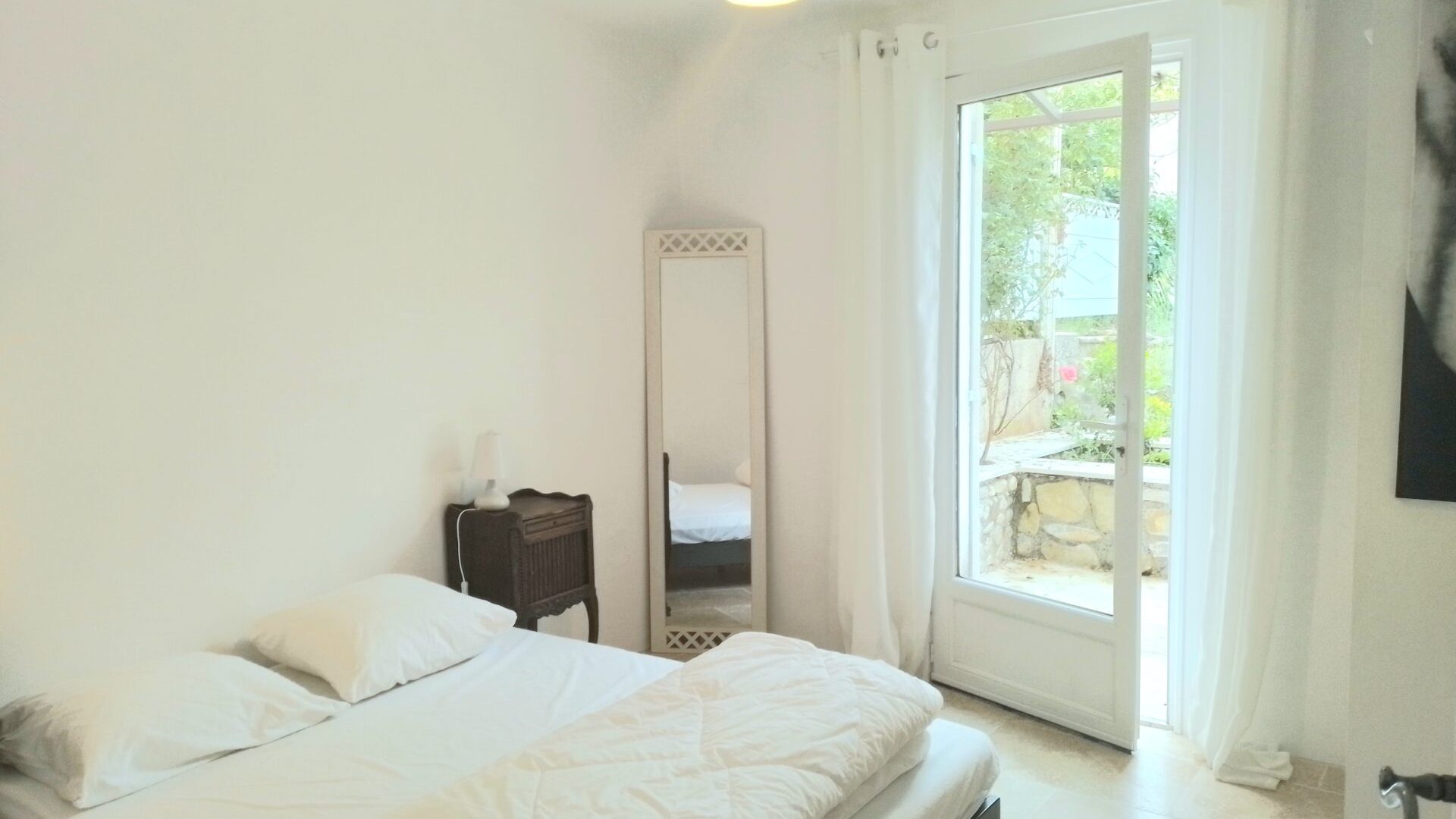 Gîte T5 Villa Flora Chambre 1 - Chambre (© LE ROYER Nathalie)