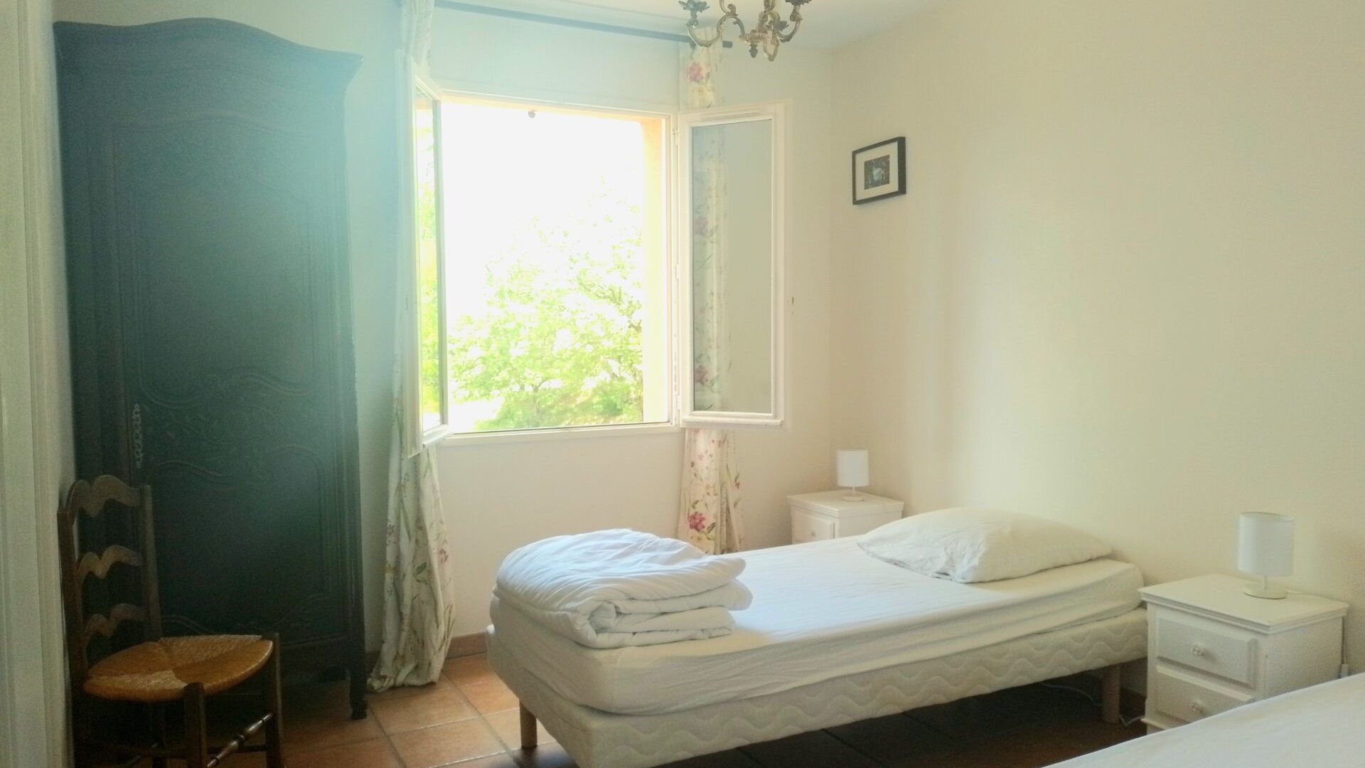 Gîte T5 Villa Flora, Chambre 4 - Chambre (© LE ROYER Nathalie)