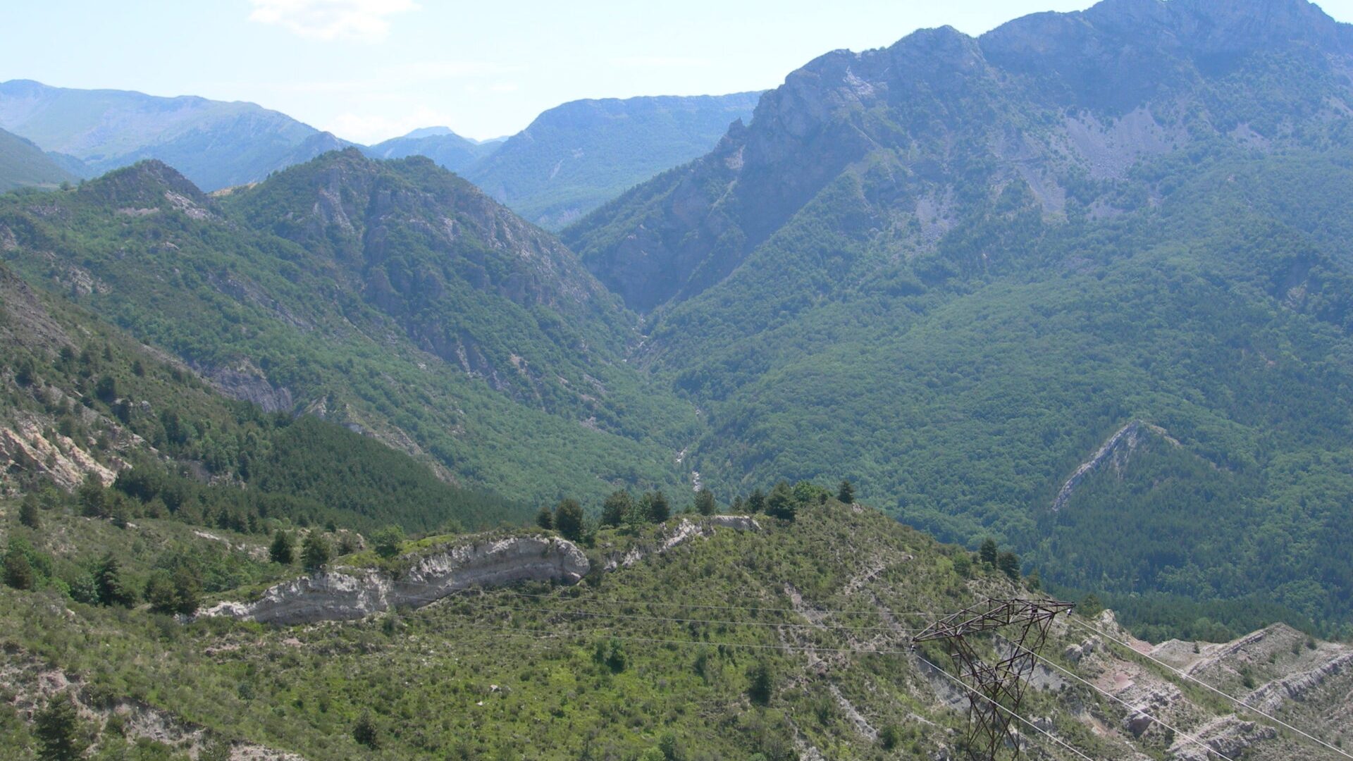 Panorama de la montagne de Mélan_Le Castellard-Melan