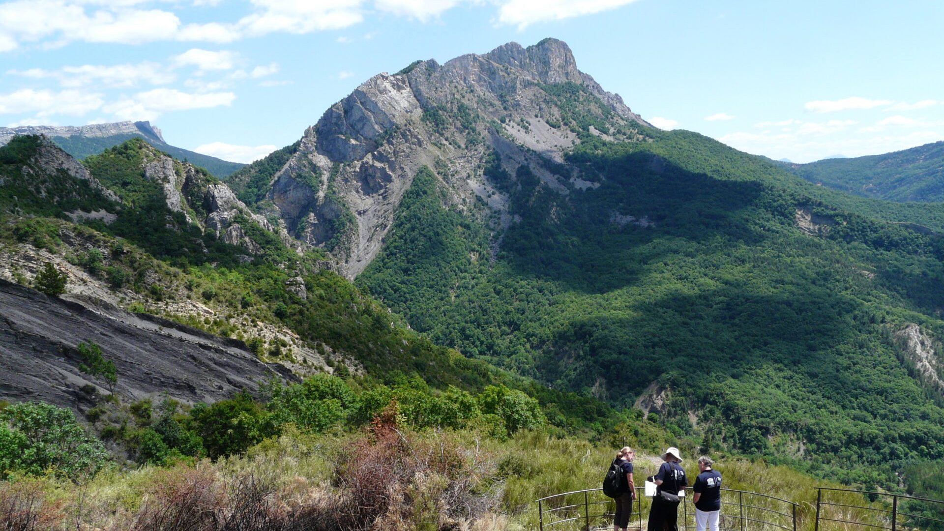 Panorama de la montagne de Mélan_Le Castellard-Melan