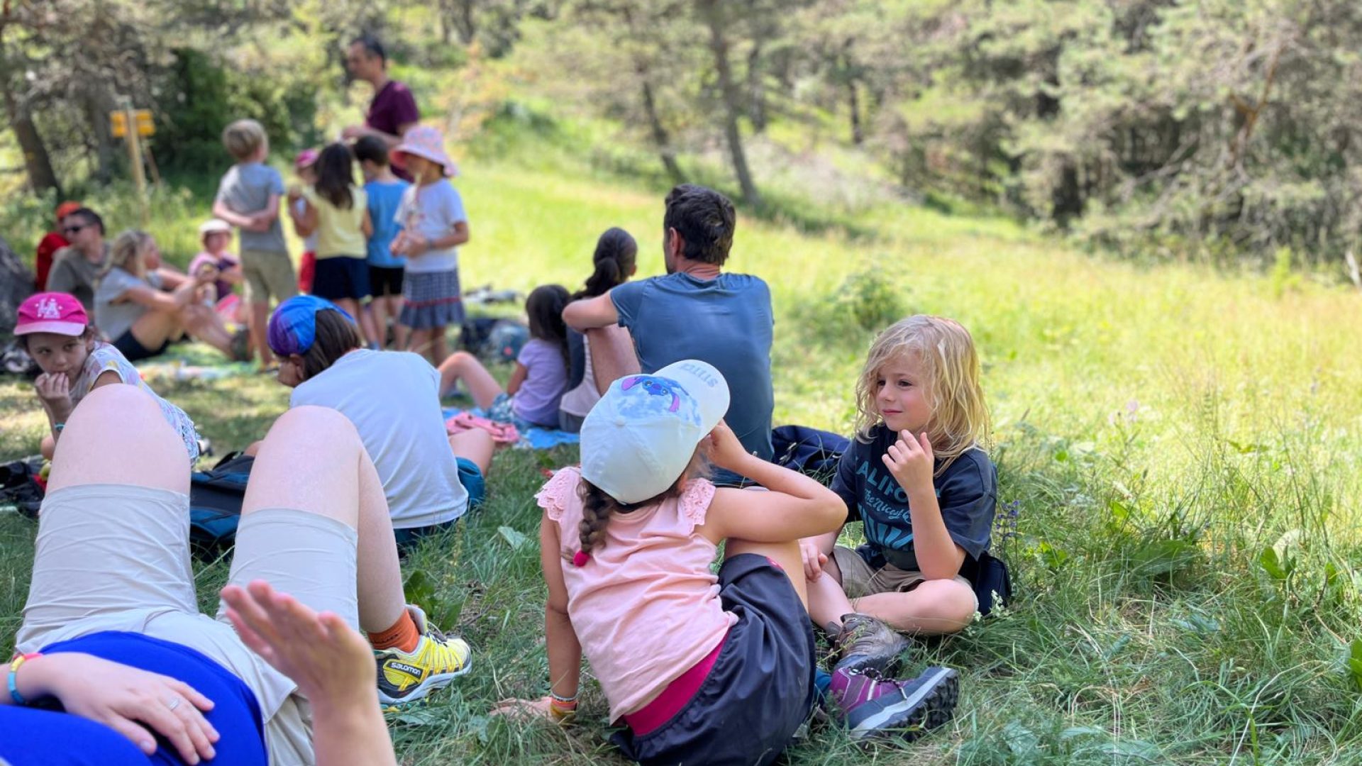 Refuge privé de Gaudichart_Prads-Haute-Bléone - Pause pique-nique (© Timothée Trichet)