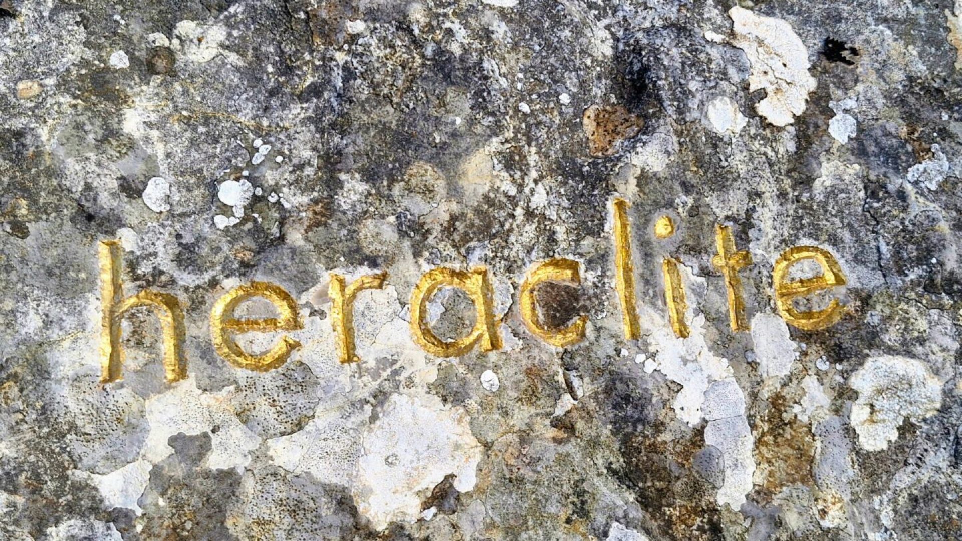 Héraclite, trace de herman de vries au sommet des philosophes. (© © Luc Richard)
