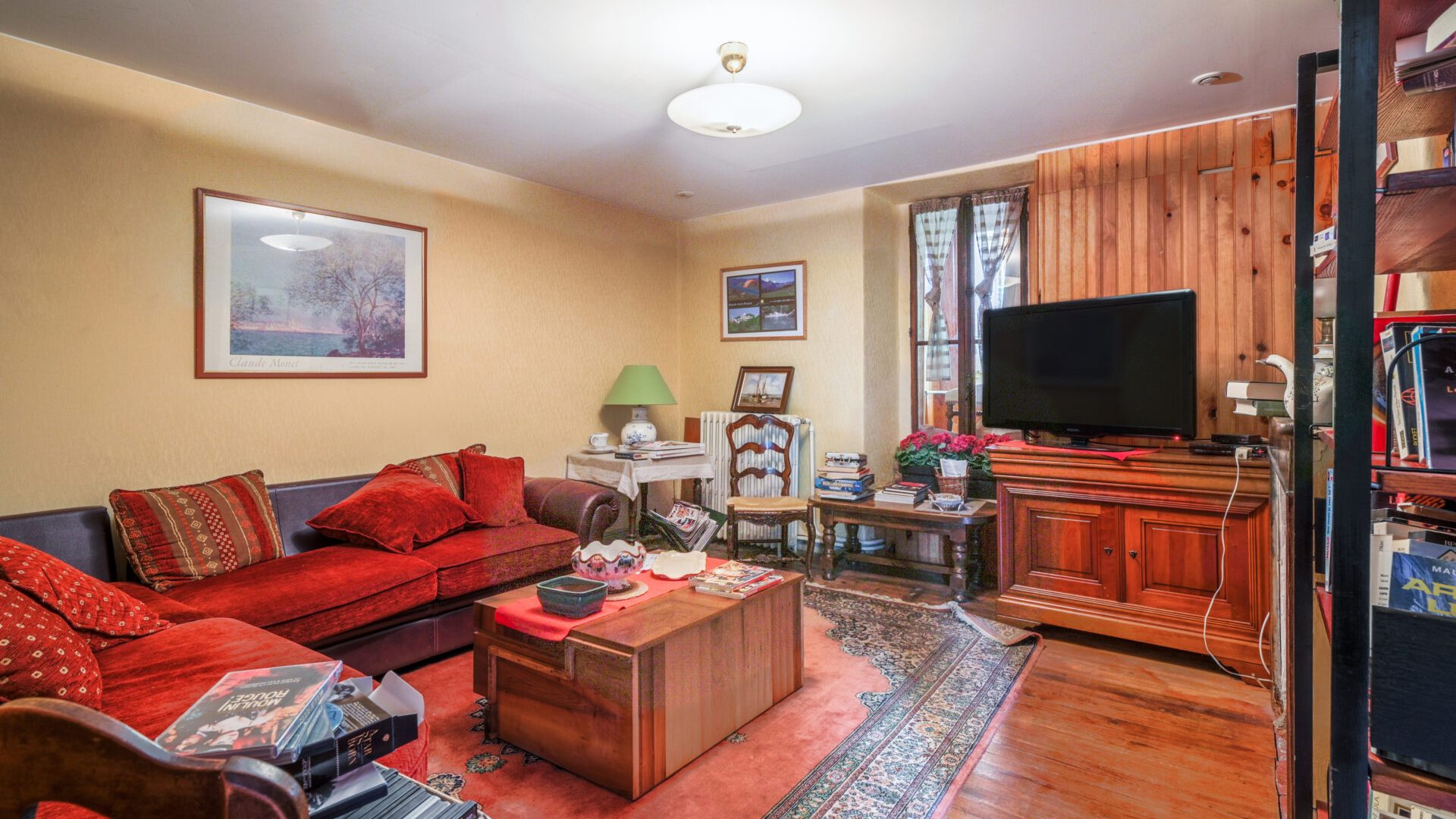 Hôtel Le Vieux Tilleul - salon TV (© baadree.fr)