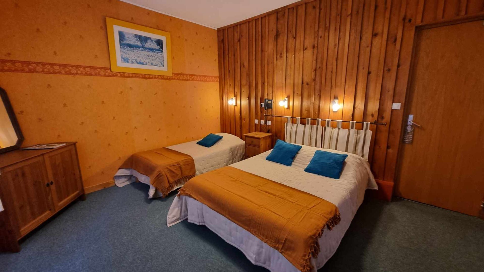 Hôtel le Vieux Tilleul - Chambre triple (© Pascale GIORDANO)