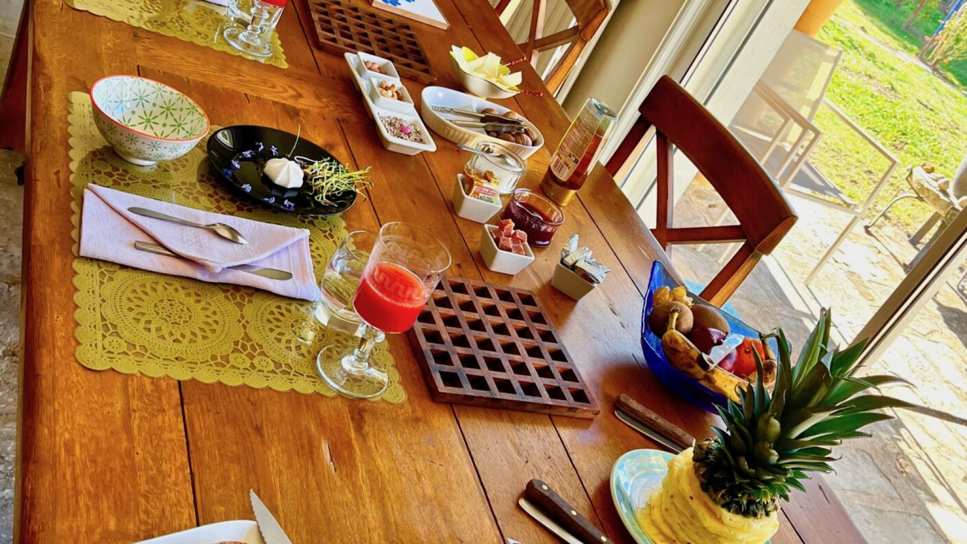 Chambres d'hôtes : Le Pin des Arches - Petit déjeuner (© Chambres d'hôtes : Le Pin des Arches)