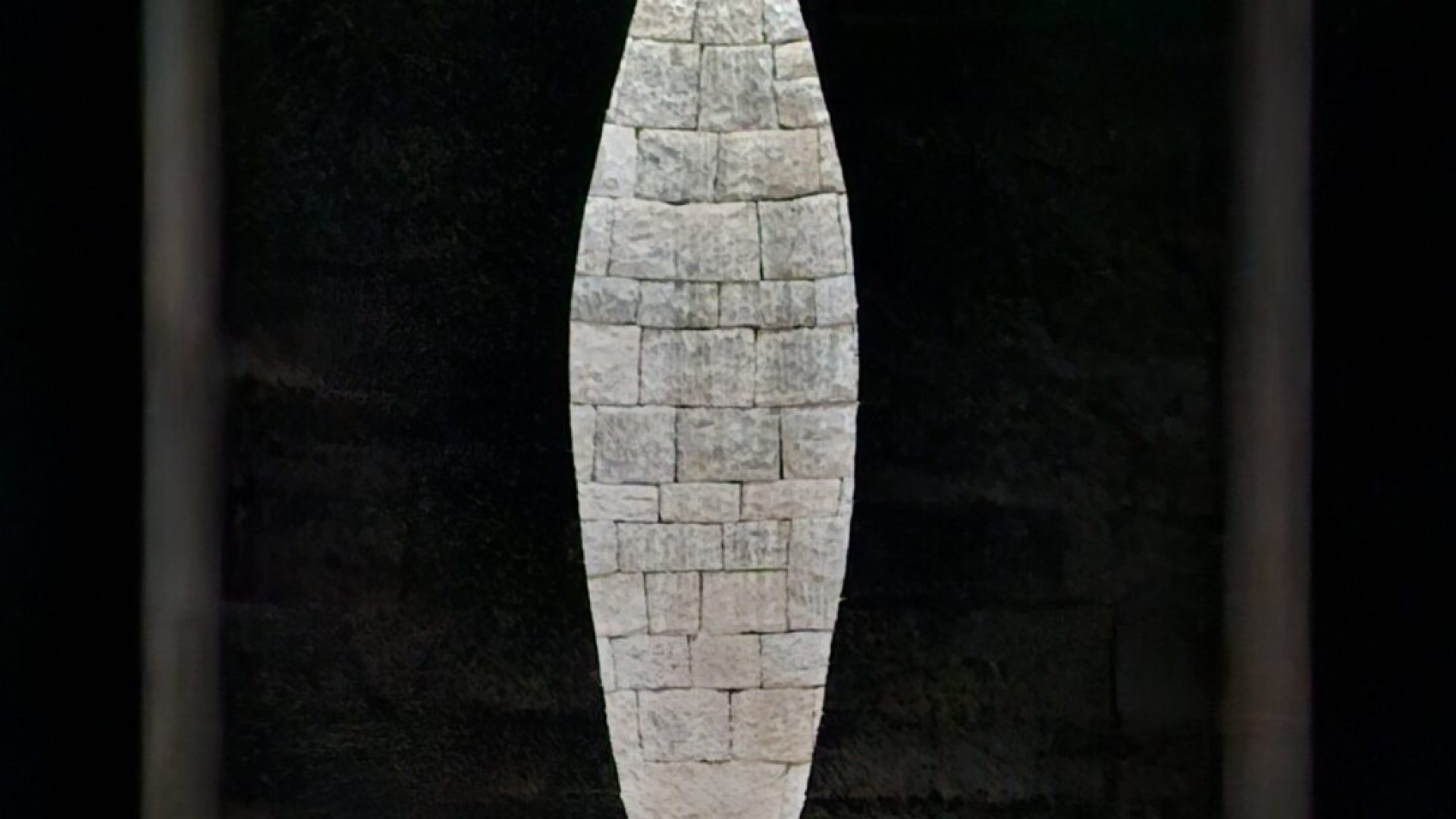 Dans l'incroyable refuge d'art de La Forest, l'œuvre d'Andy Goldsworthy (© Luc Richard)