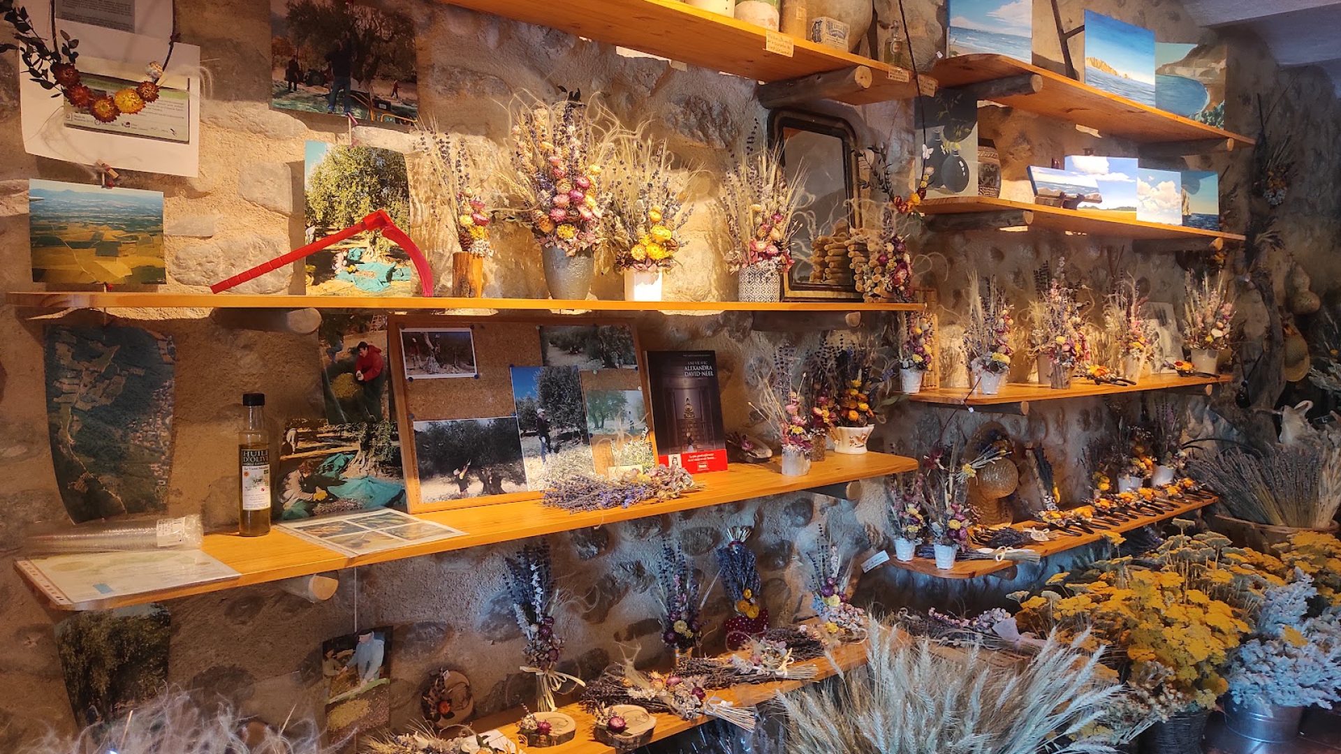 Les fleurs séchées (© Marie France Girard)