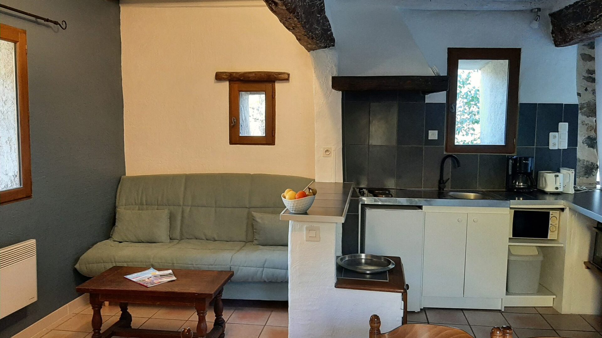 Appartement T2 La Bergerie (© SARL Les robines vert-bleu)