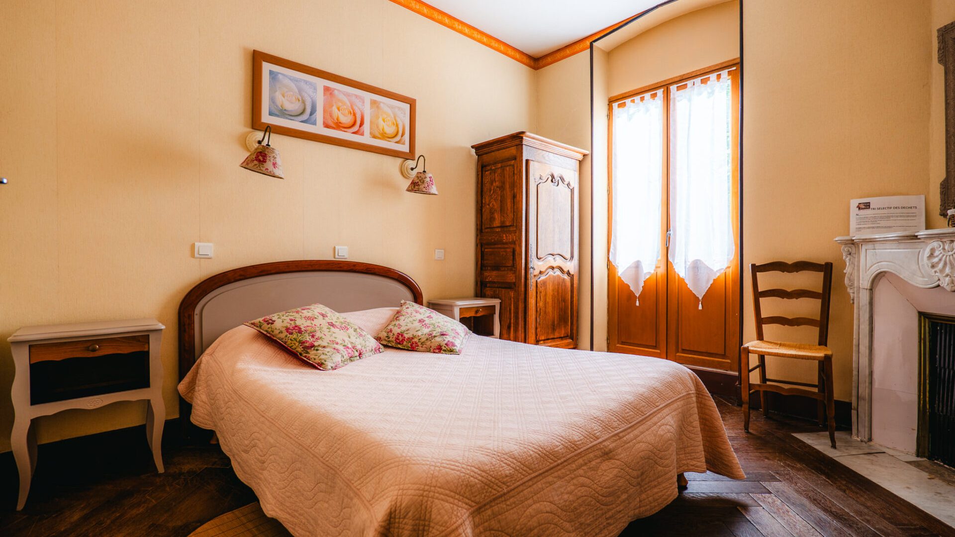 Hôtel le Vieux Tilleul - chambre double (© Benjamin MAXANT)