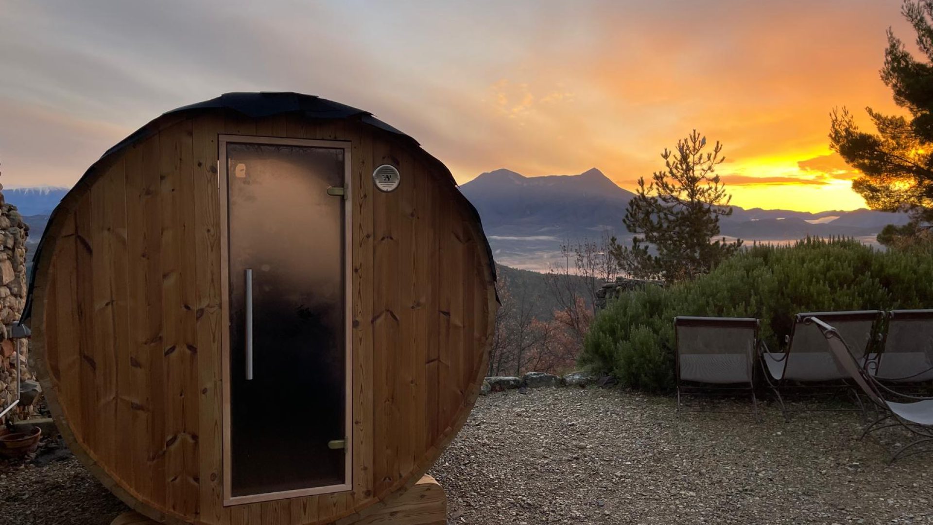 Gîte Le Vieil Aiglun - Sauna (© Charles SPETH)