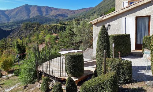 Gîte Rural Le Galabre Gîte Rural Le Galabre - Vue sur Terrasse (© Christine Collieux)