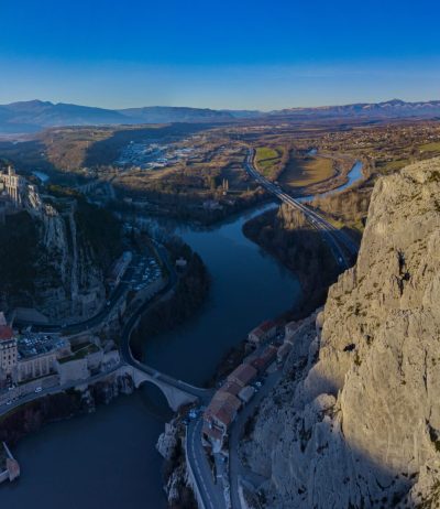 La clue de Sisteron - La clue de Sisteron (© AD 04 - N. d'Ortolli Kaléo)